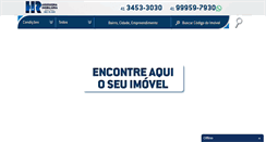 Desktop Screenshot of hrimoveiscaioba.com.br